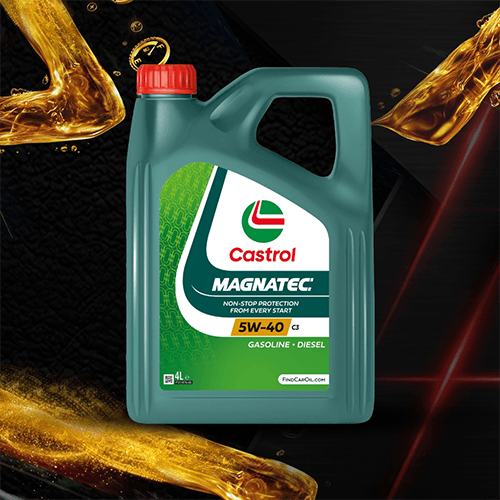 OLEJ SILNIKOWY CASTROL 5W-40 MAGNATEC C3 4L